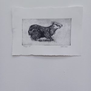 badger print